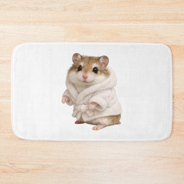 Item preview, Relaxing Bathrobe Roborovski Hamster designed and sold by Sillytoe.