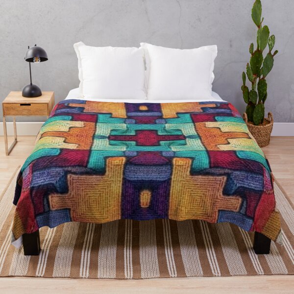 Item preview, Abstract Southwest designed and sold by Dancingrabbit Studio.