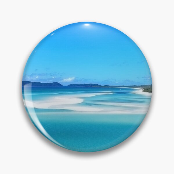Item preview, WHITEHAVEN BEACH IN QUEENSLAND IS A REAL PARADISE designed and sold by AussieAl.