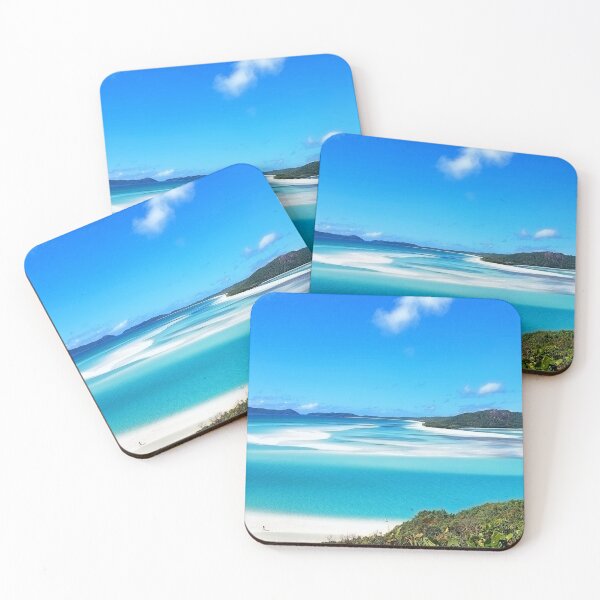 Item preview, WHITEHAVEN BEACH IN QUEENSLAND IS A REAL PARADISE designed and sold by AussieAl.