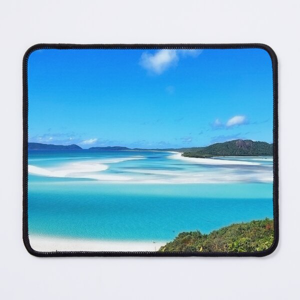 Item preview, WHITEHAVEN BEACH IN QUEENSLAND IS A REAL PARADISE designed and sold by AussieAl.
