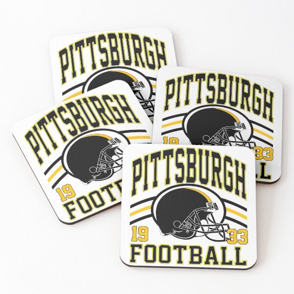 Item preview, Pittsburgh Football 1933 Helmet Black Gold Collegiate Fan Design designed and sold by PhillipSm15263.