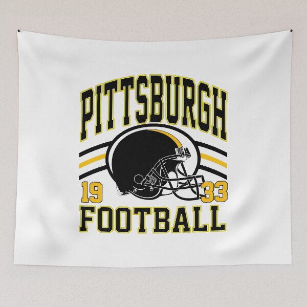 Item preview, Pittsburgh Football 1933 Helmet Black Gold Collegiate Fan Design designed and sold by PhillipSm15263.