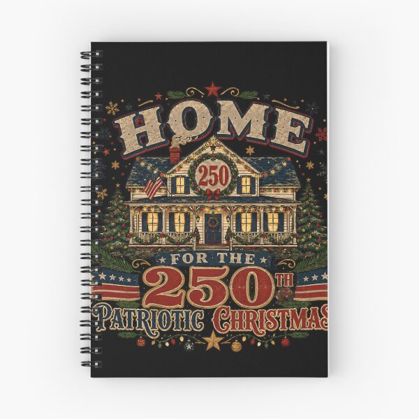 Item preview, Home For The 250th Patriotic Christmas Vector T-Shirt Design - USA 250 Anniversary Vintage Farmhouse Holiday Graphic designed and sold by Rabu10.