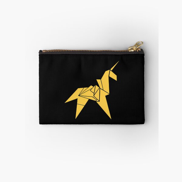 Item preview, Golden Paper Origami Unicorn designed and sold by raposadesign.