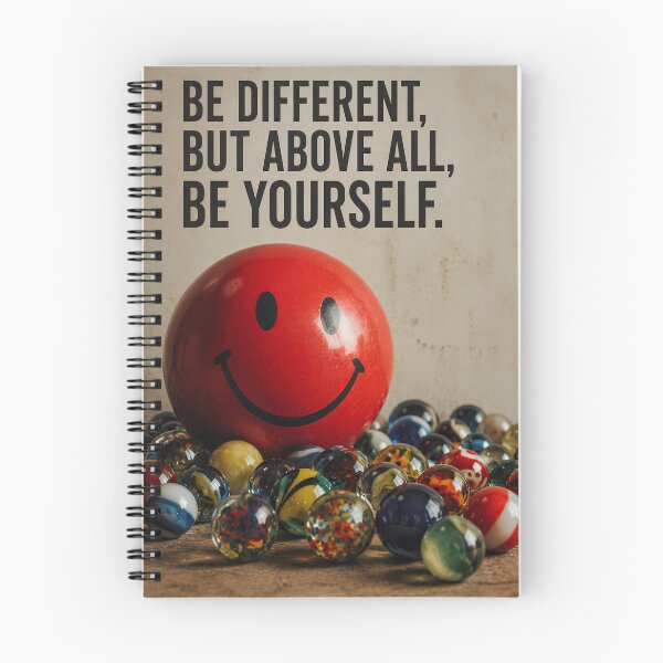 Item preview, Be Different Be Yourself Vintage Smiley designed and sold by Extravanganzza.