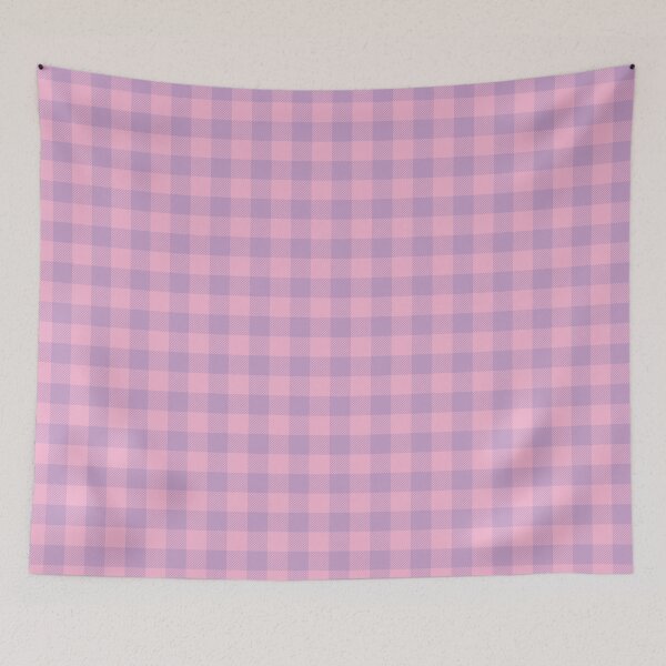Item preview, Cute Purple Pink Checkered Seamless Pattern Gingham Tablecloth Texture Wallpaper Background Vector designed and sold by RS4you.