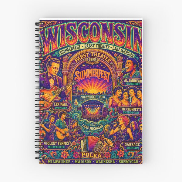 Item preview, Wisconsin Music Culture – Milwaukee Summerfest, Polka & Great Lakes Sound designed and sold by FlyingSeas.