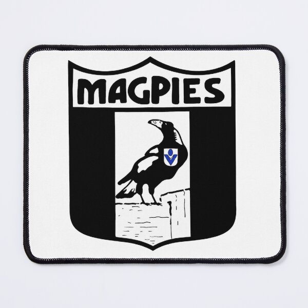 Item preview, Mighty Magpies Retro Logo Drawing designed and sold by Luke Foran Sports Art.
