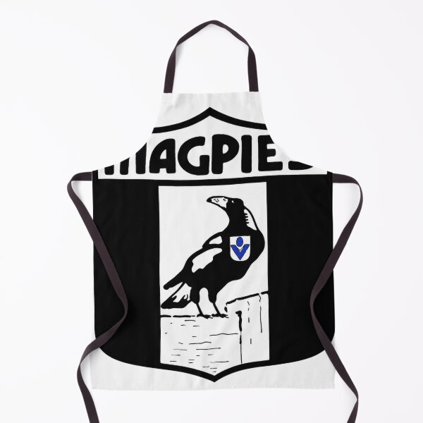 Item preview, Mighty Magpies Retro Logo Drawing designed and sold by Luke Foran Sports Art.