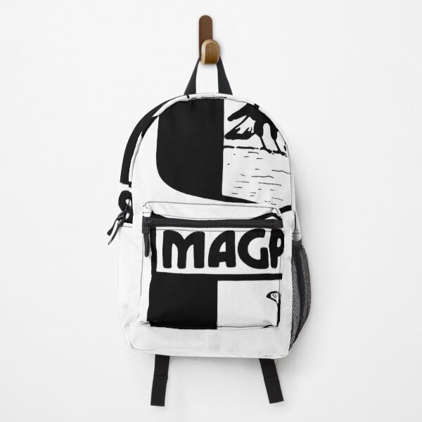Item preview, Mighty Magpies Retro Logo Drawing designed and sold by Luke Foran Sports Art.