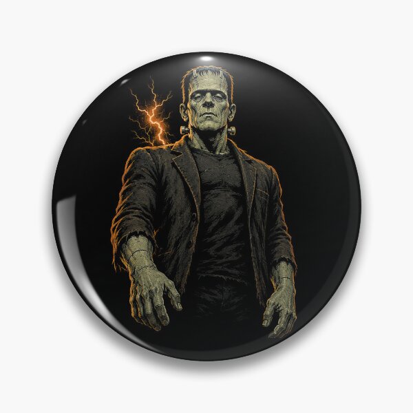 Item preview, Frankenstein's Monster – Classic Horror Art and Illustration designed and sold by Stinky Lincy's Apparel Company.