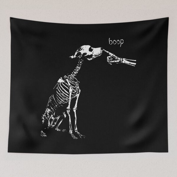 Item preview, boop funny dog skeleton boop halloween night dog designed and sold by MichaelJones6.