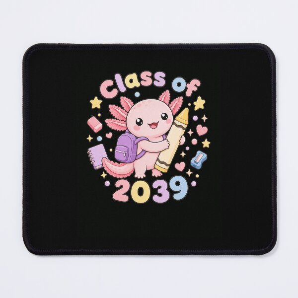 Item preview, Kawaii Axolotl Class of 2039 School Student designed and sold by snowry.