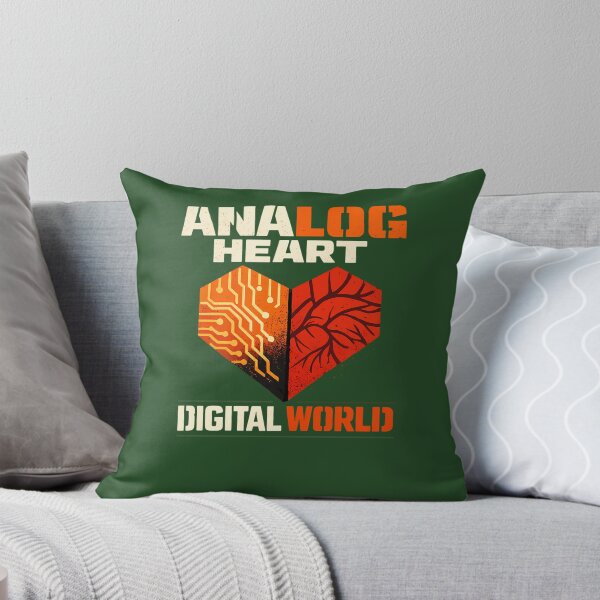 Item preview, Analog Heart Digital World - Tech Balance Street Art 99 designed and sold by MYLLYPYLLY.