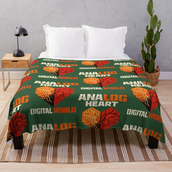 Item preview, Analog Heart Digital World - Tech Balance Street Art 99 designed and sold by MYLLYPYLLY.