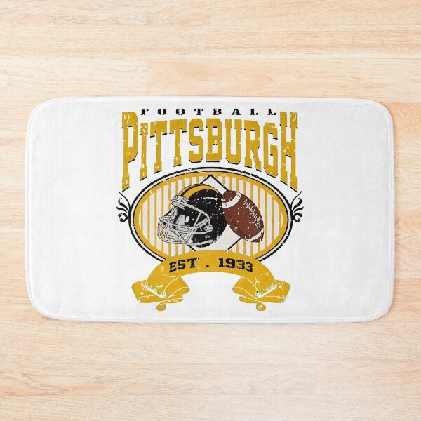Item preview, Vintage Pittsburgh Football Est 1933 Helmet and Ball Crest Design designed and sold by KevinLeon13697.