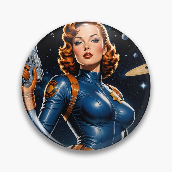 Item preview, Retro Space Police designed and sold by Moviebuff91.
