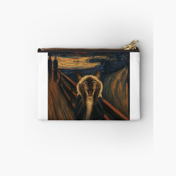 Item preview, The Scream Cat Parody Painting designed and sold by IRONFRAME.