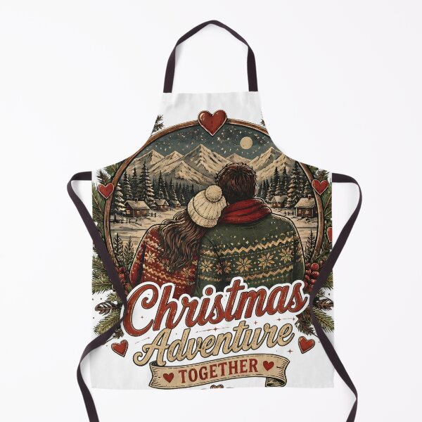 Item preview, Christmas Adventure Together Romantic Christmas Couple Holiday Gift designed and sold by LiviuGligoros.