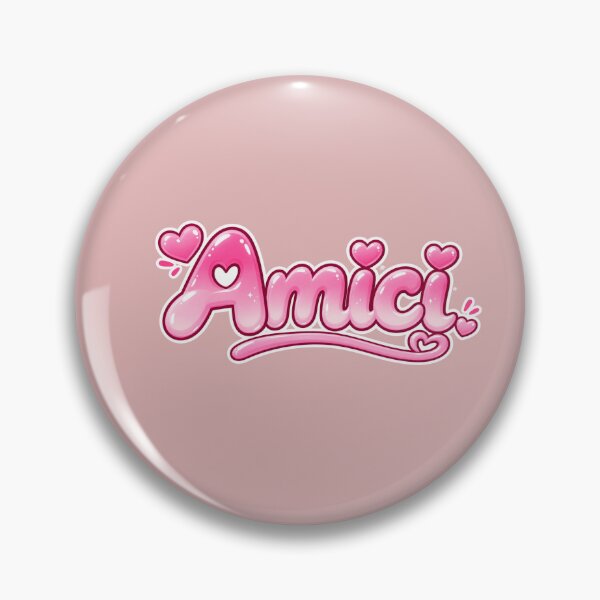 Item preview, AMICI – Cute Kawaii Friendship T-Shirt designed and sold by The Kawaii Forge.