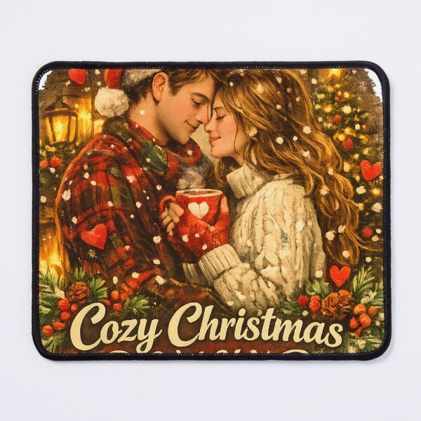 Item preview, Cozy Christmas With You Romantic Christmas Couple Holiday Gift designed and sold by LiviuGligoros.