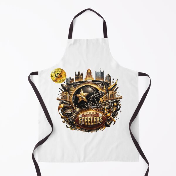 Item preview, Golden Pittsburgh Football Helmet Skyline Luxury Fan Art Design designed and sold by TiffanyHe91384.