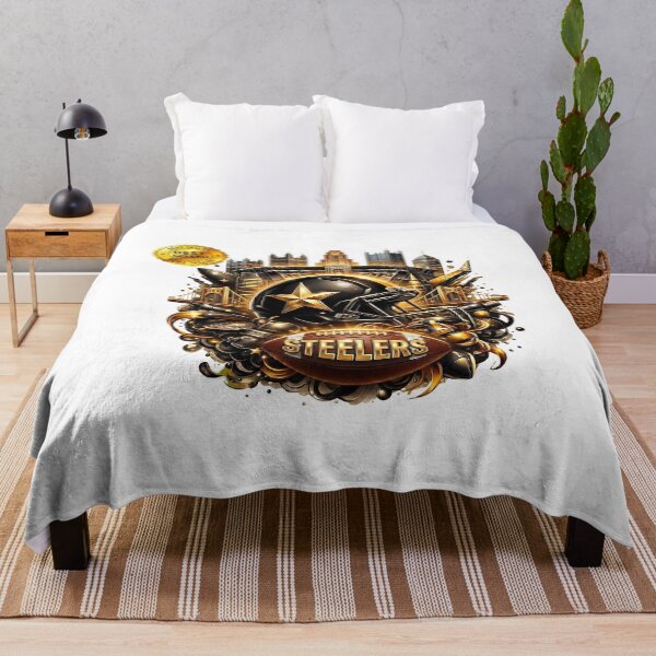 Item preview, Golden Pittsburgh Football Helmet Skyline Luxury Fan Art Design designed and sold by TiffanyHe91384.