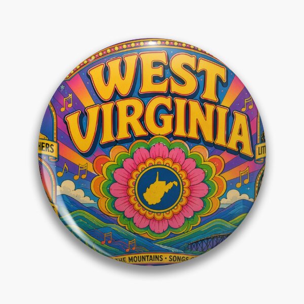Item preview, West Virginia Music Culture – Appalachian Folk, Country & Mountain Music Art designed and sold by FlyingSeas.