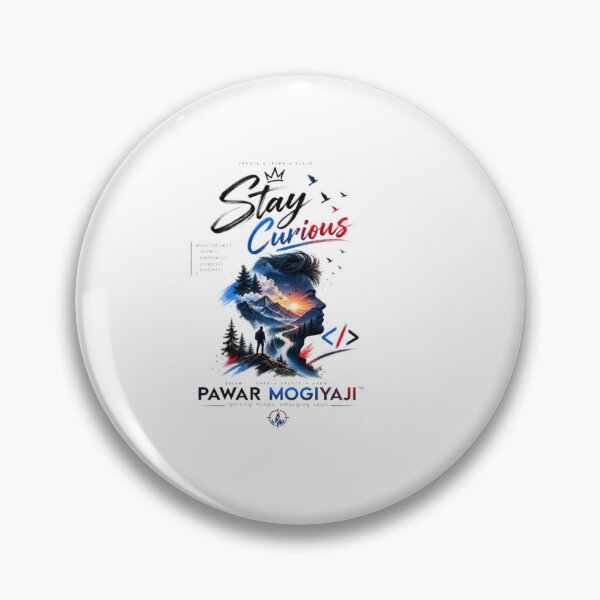 Item preview, Stay Curious Motivational Programmer Code Design By Pawarmogiyaji designed and sold by Pawar1999.