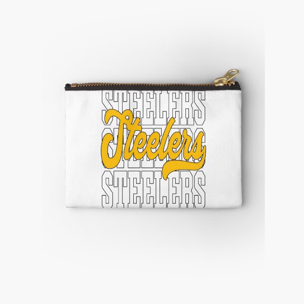 Item preview, Steelers Script Layered Typography Black Gold Football Fan Design designed and sold by AllisonBo57055.
