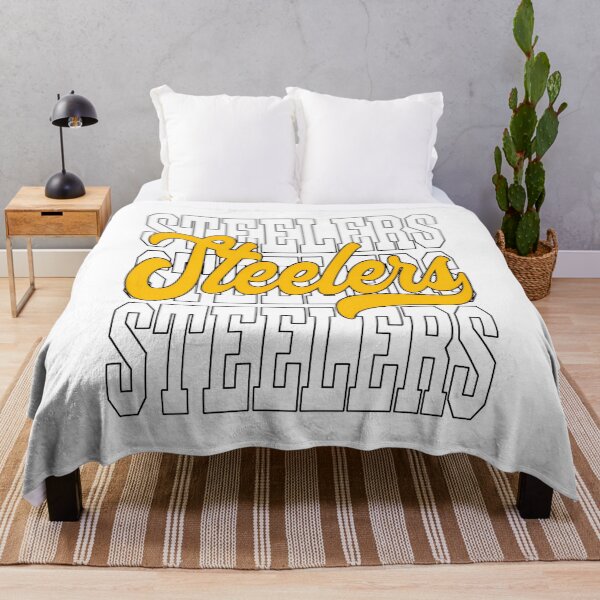 Item preview, Steelers Script Layered Typography Black Gold Football Fan Design designed and sold by AllisonBo57055.