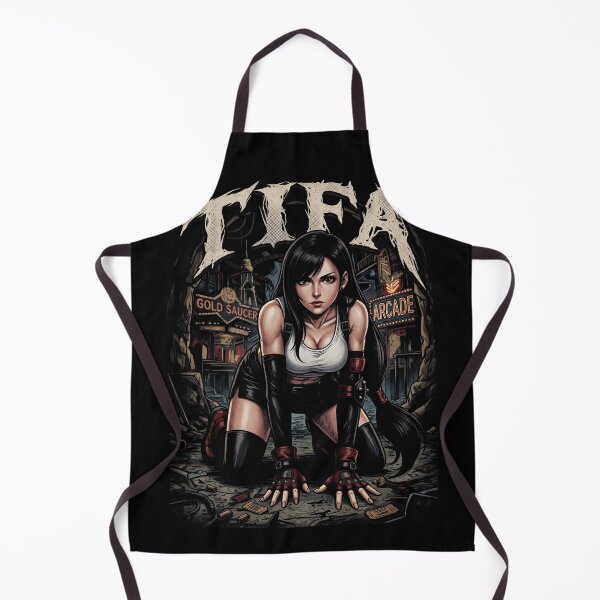 Artikelvorschau, Tifa Fanart entworfen und verkauft von MadShroomPrints.