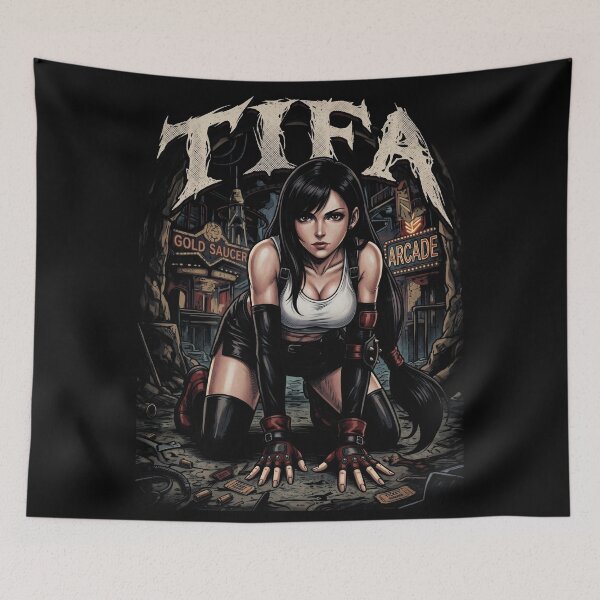 Item preview, Tifa Fanart designed and sold by MadShroomPrints.