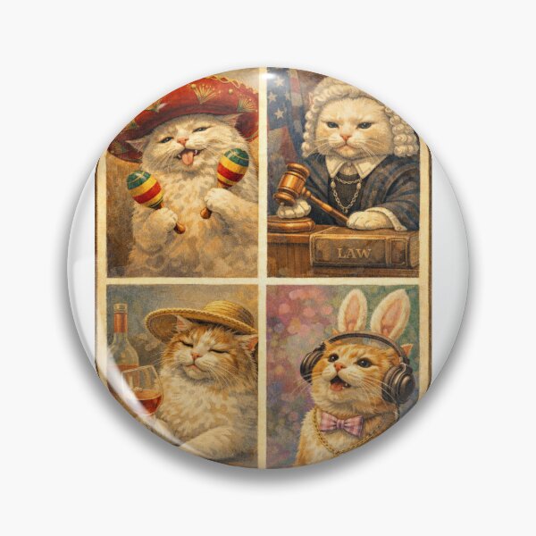 Item preview, Funny cats designed and sold by IRONFRAME.