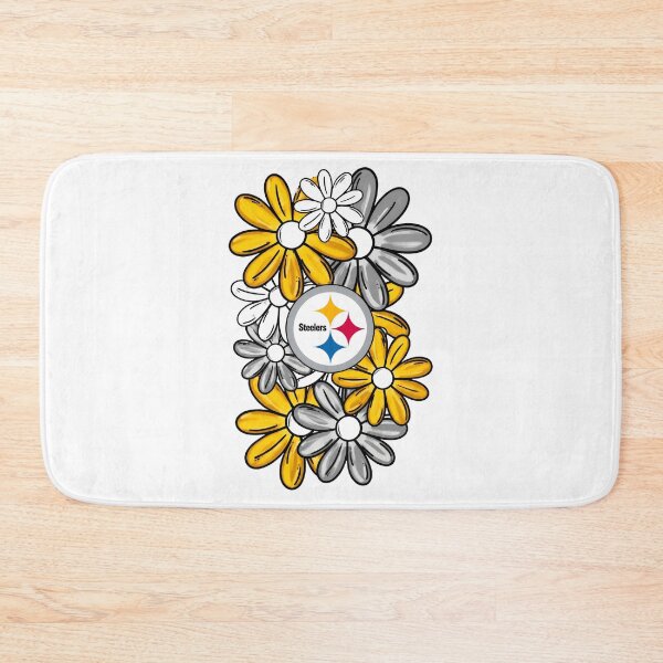 Item preview, Steelers Floral Daisy Black Gold Football Fan Flower Design designed and sold by ScottPatr89876.