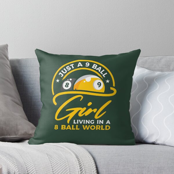 Artikelvorschau, 9 Ball Girl lebt in der 8 Ball Welt Pool Snooker Billard 121 entworfen und verkauft von ForestLibrary.