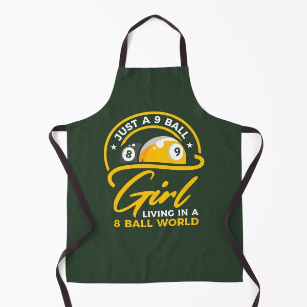 Item preview, 9 Ball Girl Living In 8 Ball World  Pool Snooker Billiards 121 designed and sold by ForestLibrary.