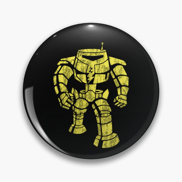 Item preview, Yellow Robot Lightning Bolt designed and sold by ilhamhiro.