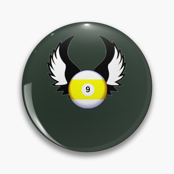 Item preview, 9 Ball With Wings 17 designed and sold by ForestLibrary.