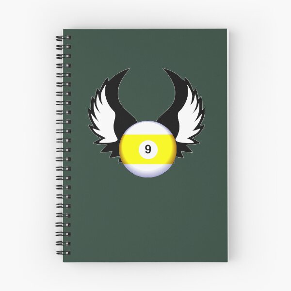 Item preview, 9 Ball With Wings 17 designed and sold by ForestLibrary.