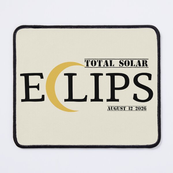 Item preview, total solar eclipse 2026 designed and sold by Essafi ⭐️⭐️⭐️⭐️⭐️⭐️.