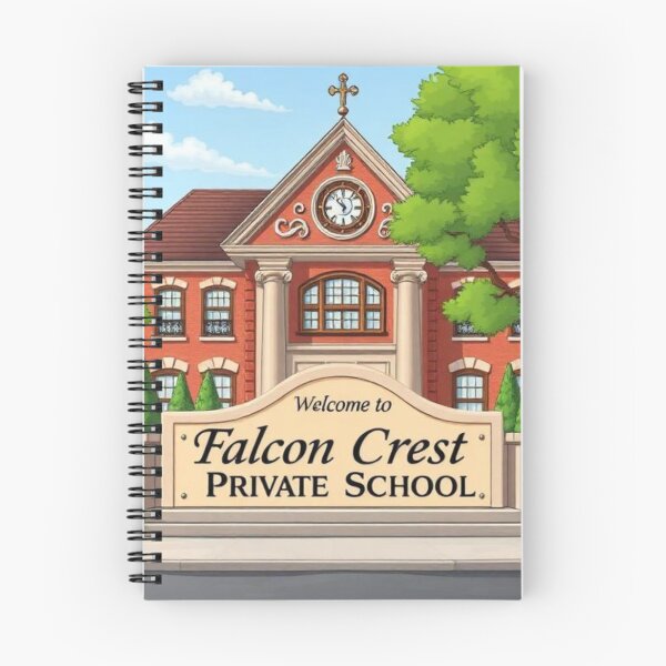 Item preview, Falcon Crest Private School designed and sold by Uniqueartai.