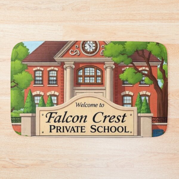 Item preview, Falcon Crest Private School designed and sold by Uniqueartai.