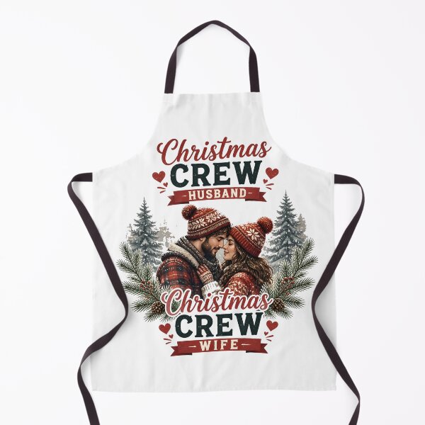 Item preview, Christmas Crew Husband Christmas Crew Wife designed and sold by LiviuGligoros.