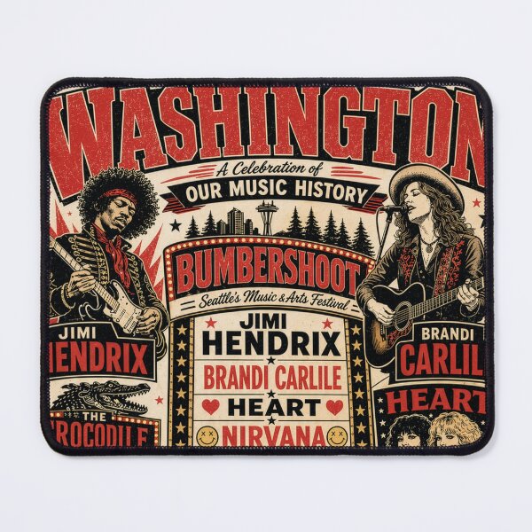 Item preview, Washington Music Culture – Seattle Grunge, Rock & Pacific Northwest Sound designed and sold by FlyingSeas.