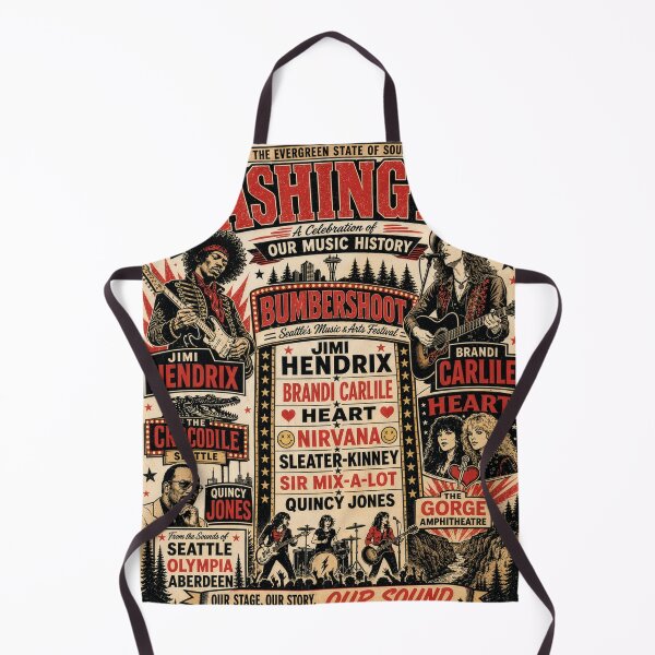 Item preview, Washington Music Culture – Seattle Grunge, Rock & Pacific Northwest Sound designed and sold by FlyingSeas.