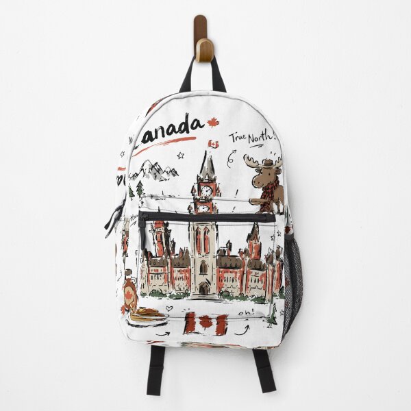 Item preview, Cute Parliament Hill Canada Doodle Art v2 designed and sold by RamyGallery.