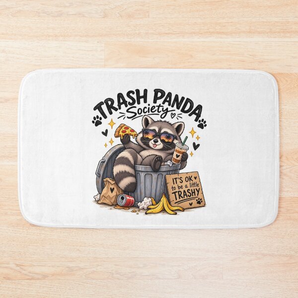Item preview, Cute Trash Panda Society – Funny Raccoon designed and sold by ArtBySylvia.