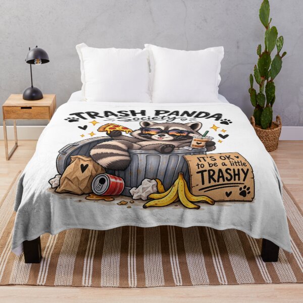 Item preview, Cute Trash Panda Society – Funny Raccoon designed and sold by ArtBySylvia.